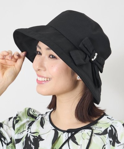 サイドリボン キャペリン