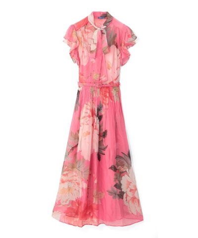 【LEO LIN】フレアスリーブドレス《WEB＆EPOCA THE SHOP店舗