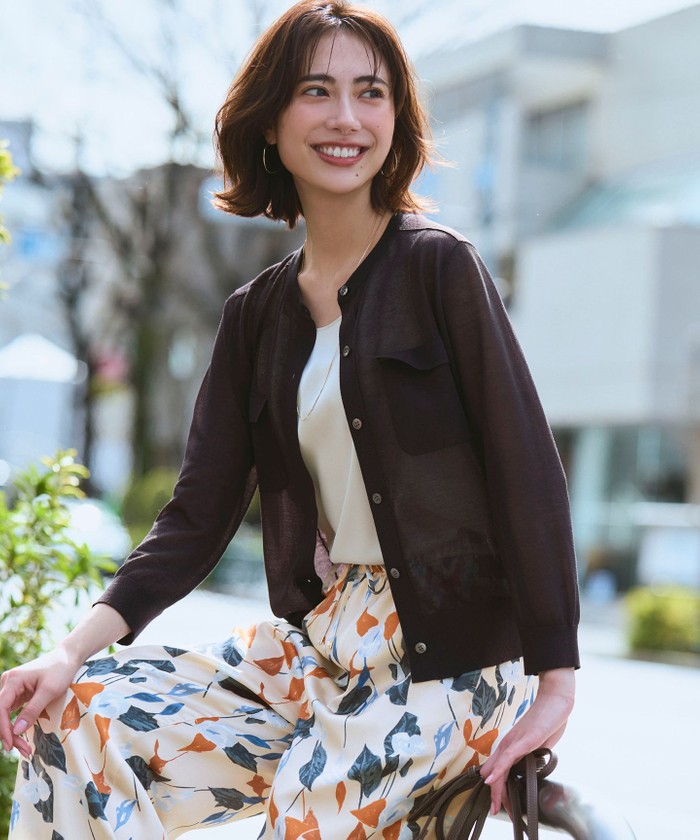 ブラウン系｜カーディガン｜23区(ニジュウサンク)｜阪急百貨店公式通販