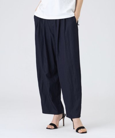 【カタログ掲載・ウォッシャブル】デニムライクバレルパンツ