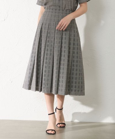 シズルチェック フレアスカート
