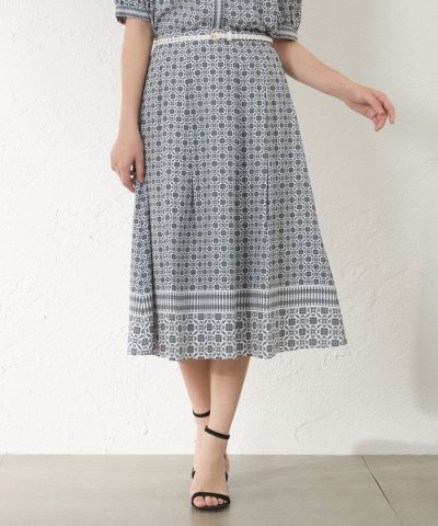 ダイヤプリント スカート