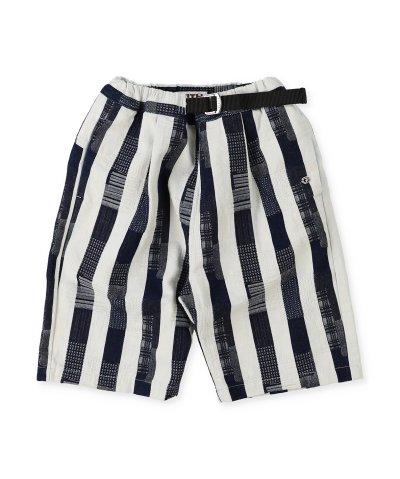 フィス FITH Striped Patchwork Shorts