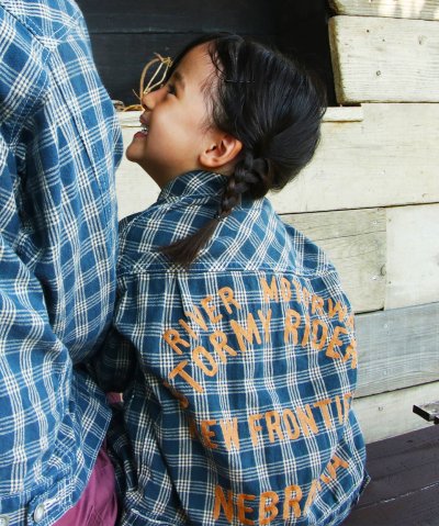 デニムダンガリー DENIM DUNGAREE Palaka Plaid Jac