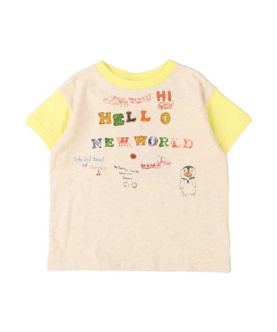 デニムダンガリー DENIM DUNGAREE WORLD Ringer Tee