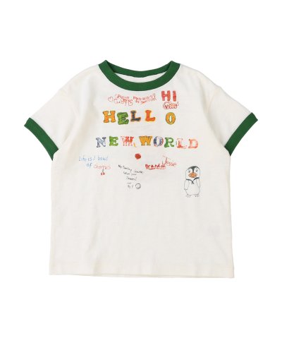 デニムダンガリー DENIM DUNGAREE WORLD Ringer Tee