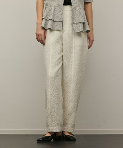 オーガンジージャガードパンツ