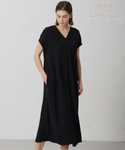 VIRGILE / Vネックリラックスワンピース