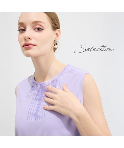 リリアンビューティ Liliane Burty 【M～4L】洗えるスパンコールビ