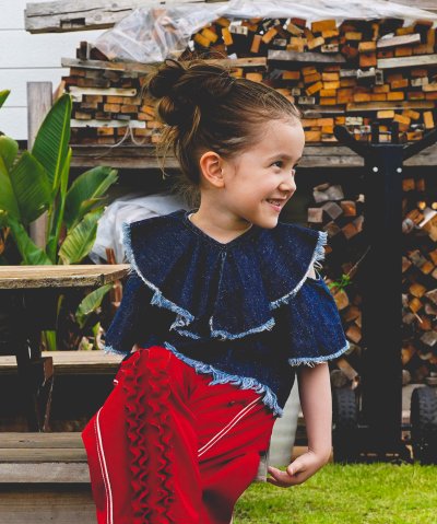 ゴートゥーハリウッド GO TO HOLLYWOOD Work Denim Ru