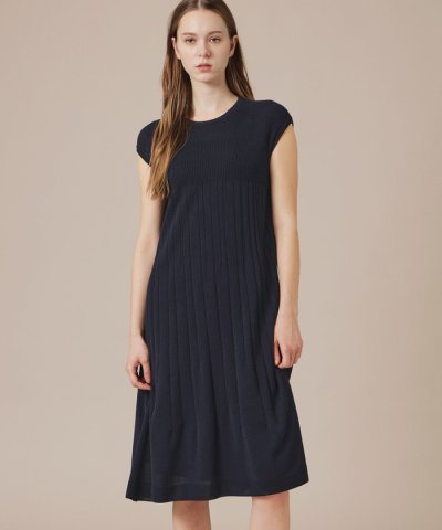 【eclat5月号掲載】エアリーホールガーメントワンピース