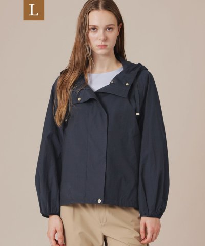 【WEB・一部店舗限定】【L】シルケットタフタブルゾン