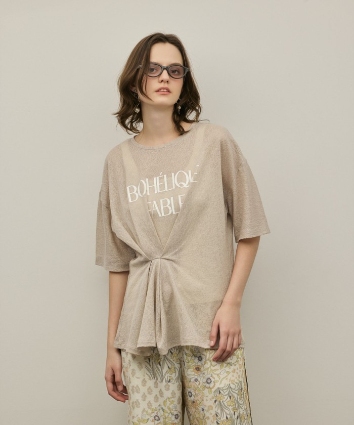 GRACE CONTINENTAL(グレースコンチネンタル)半袖カットソー GRACE CONTINENTAL（グレースコンチネンタル） WOMEN カットソー GRACE