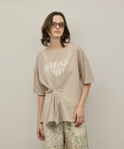 タックロゴTシャツ