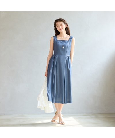 ローズティアラ RoseTiara 【接触冷感】バックシャーリングジャンパースカ