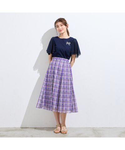 ローズティアラ RoseTiara 【接触冷感/綿100%】リボンワッペンフレア