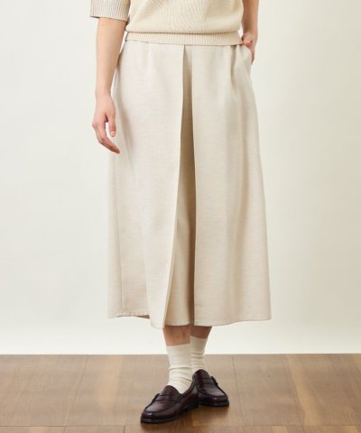 GREY LABEL ドライタッチオックス フロントタックスカート