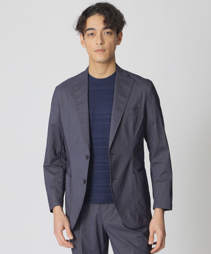 店舗限定】テックストライプジャケット(508775962)｜HANKYU MEN'S