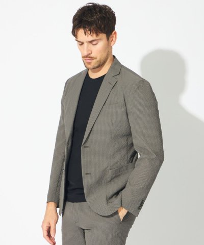 【セットアップ対応】シアサッカージャケット