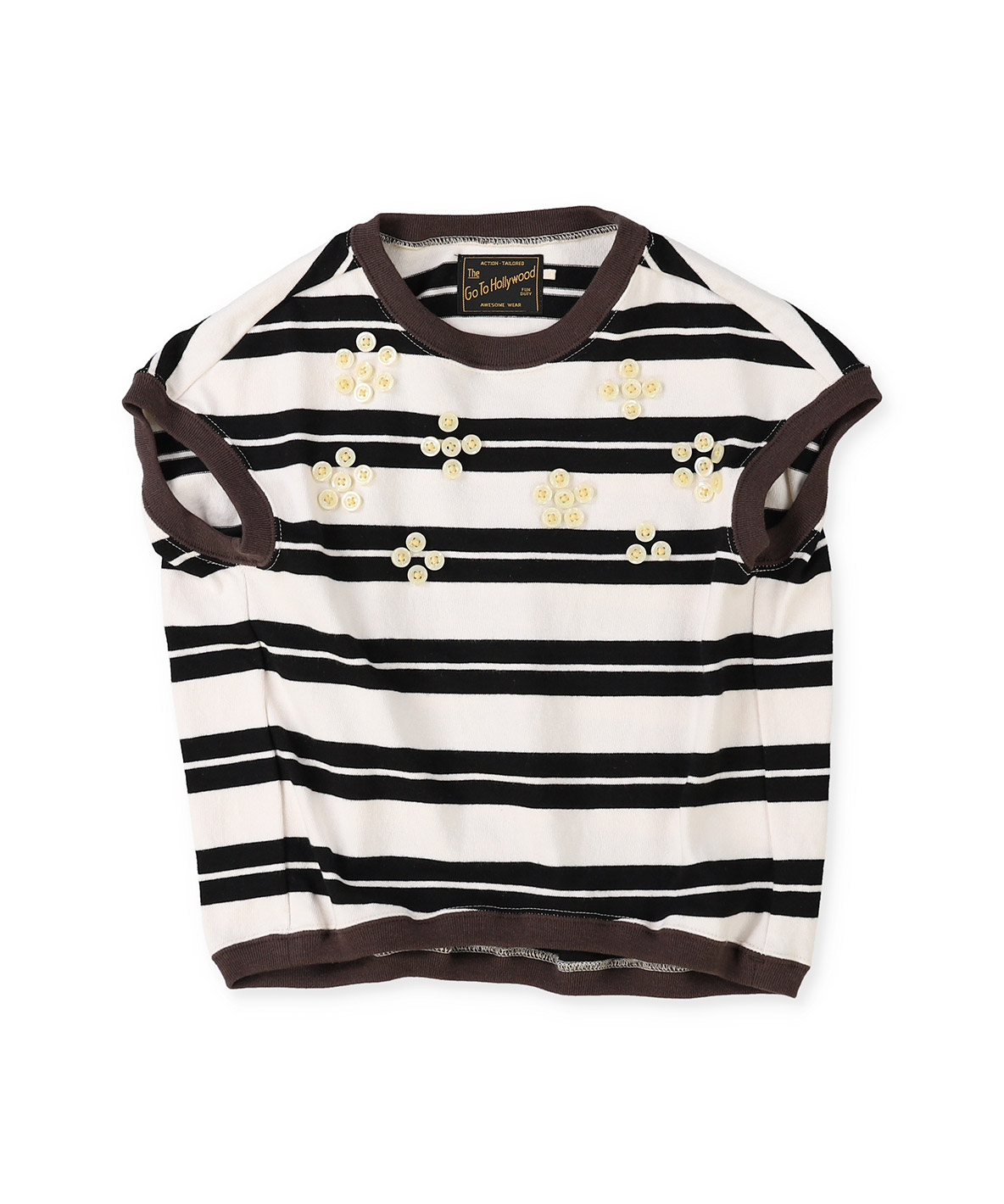 ゴートゥーハリウッド GO TO HOLLYWOOD Striped Butto(508789316
