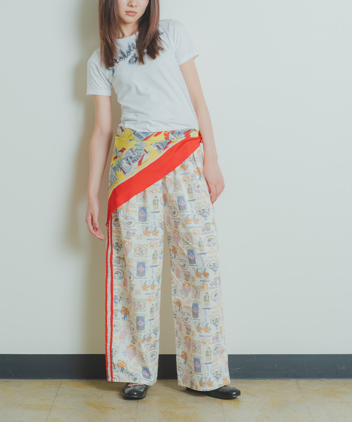 ゴートゥハリウッド　パンツ ゴートゥーハリウッド GO TO HOLLYWOOD Twill Pants(508789320)｜阪急