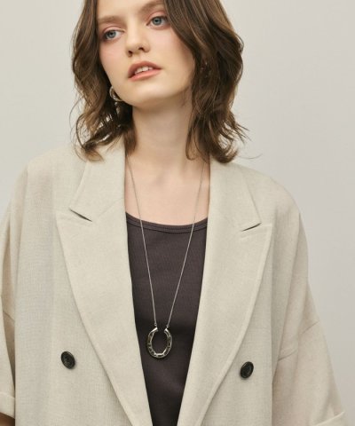 チャンキートップネックレス