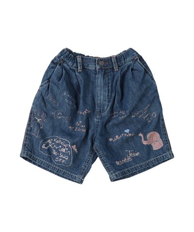 デニムダンガリー DENIM DUNGAREE 8oz Denim Scribb