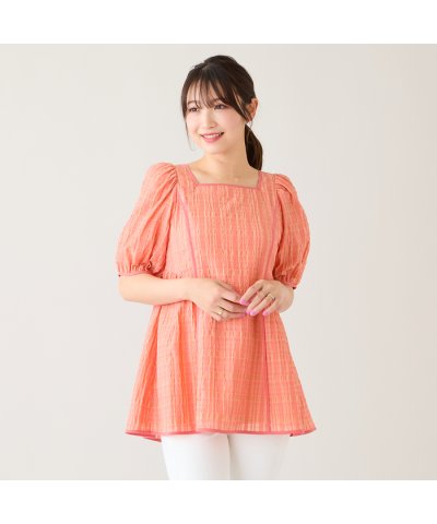 新品タグ付 ローズティアラ 46 シアーシルク フリルブラウス 人気完売 