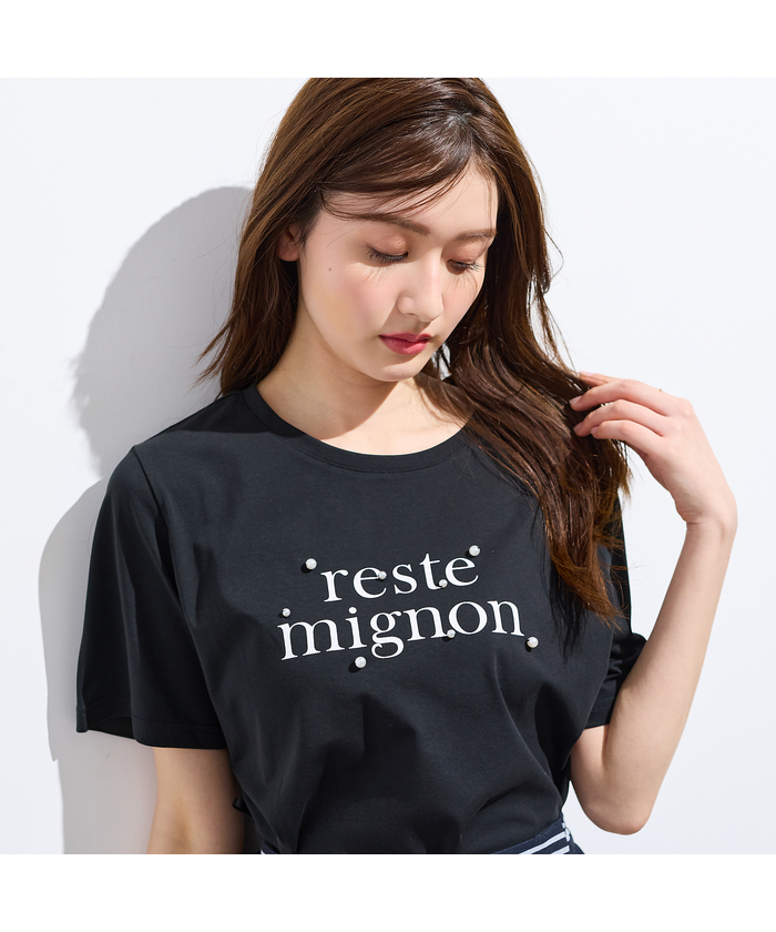 ローズティアラ RoseTiara reste mignon ロゴTシャツ(508790018)｜阪急