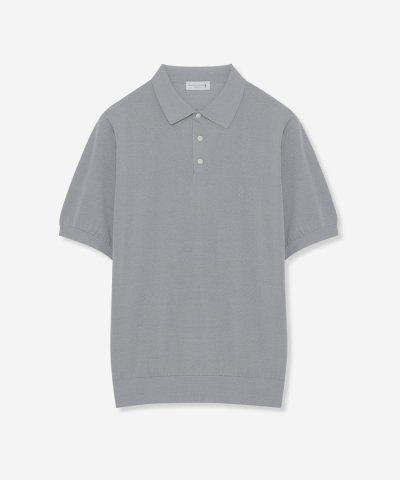 シルクコットンドレスニットPOLO