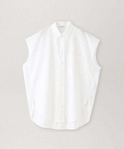 【SACRA】ポプリンシャツ《WEB＆EPOCA THE SHOP店舗限定》