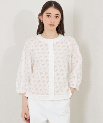 ジオメトリックジャカード ジャケット