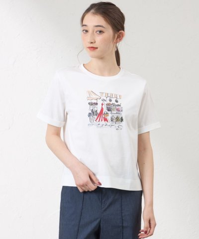 【大橋美由紀さんコラボ】【AMACA Marche】プリントTシャツ