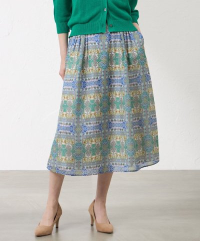 【LIBERTY】Flower Fete フレアスカート