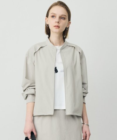 アトラストリコット ジップアップブルゾン