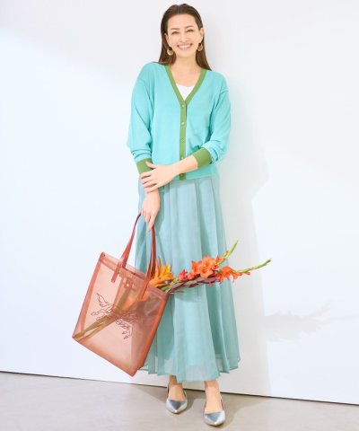 【カタログ掲載】オーガンジープリーツ スカート