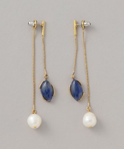 【ADER.bijoux】パールロングピアス《WEB＆EPOCA THE SHO