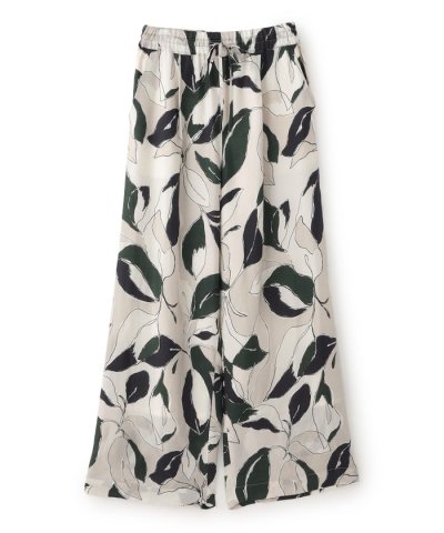 【SACRA】リーフ柄パンツ《WEB＆EPOCA THE SHOP店舗限定》