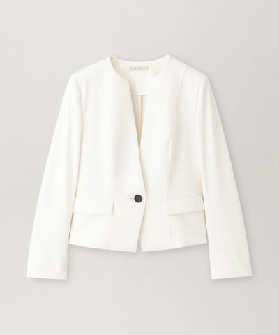 【WEB＆一部店舗限定】 クリーンストレッチ ノーカラージャケット