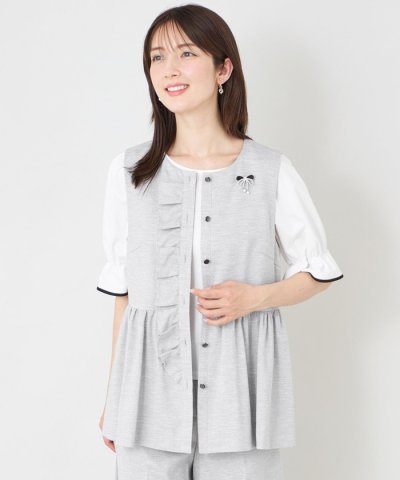 サマーコンフォート リュクスフリル ジレ