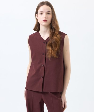 ドライオックスフォード2WAYブラウス