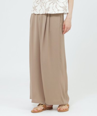 【WEB・一部店舗限定】【ウォッシャブル/防しわ性】バックサテンジョーゼット　パ