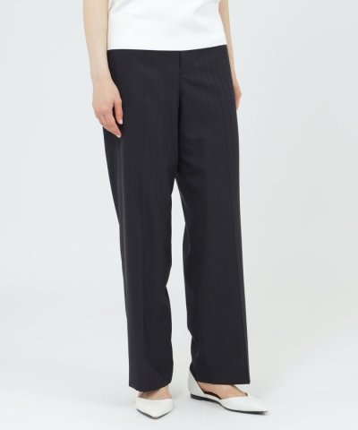 【ウォッシャブル】ブリーザブルストライプ　パンツ