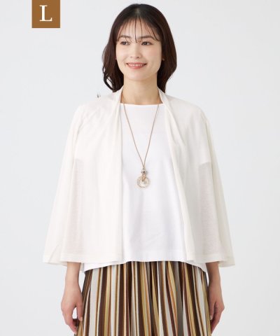 【L】【ウォッシャブル・接触冷感・抗菌防臭・防しわ(着用じわ)】リバーフライスカ