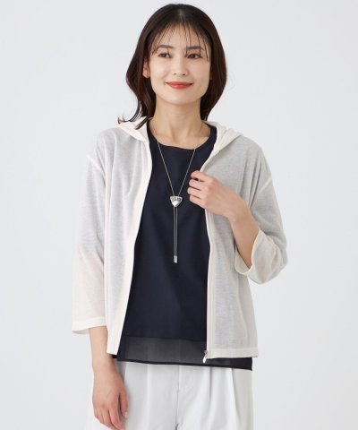 【ウォッシャブル・接触冷感・抗菌防臭・防しわ(着用じわ)】リバーフライスパーカー