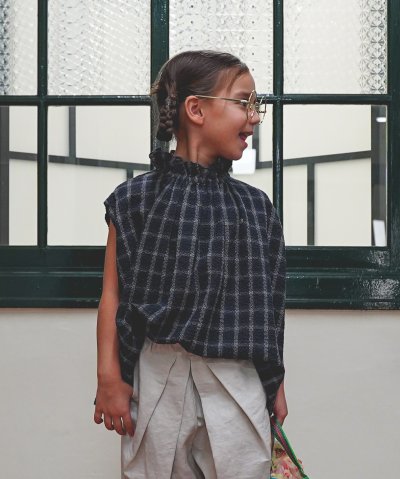 フィス FITH Airy Cotton Seersucker Gathered