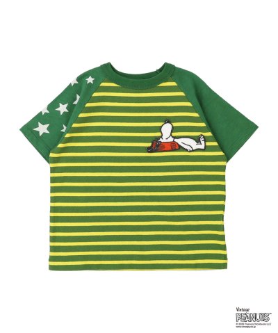 デニムダンガリー DENIM DUNGAREE SNOOPY Striped T