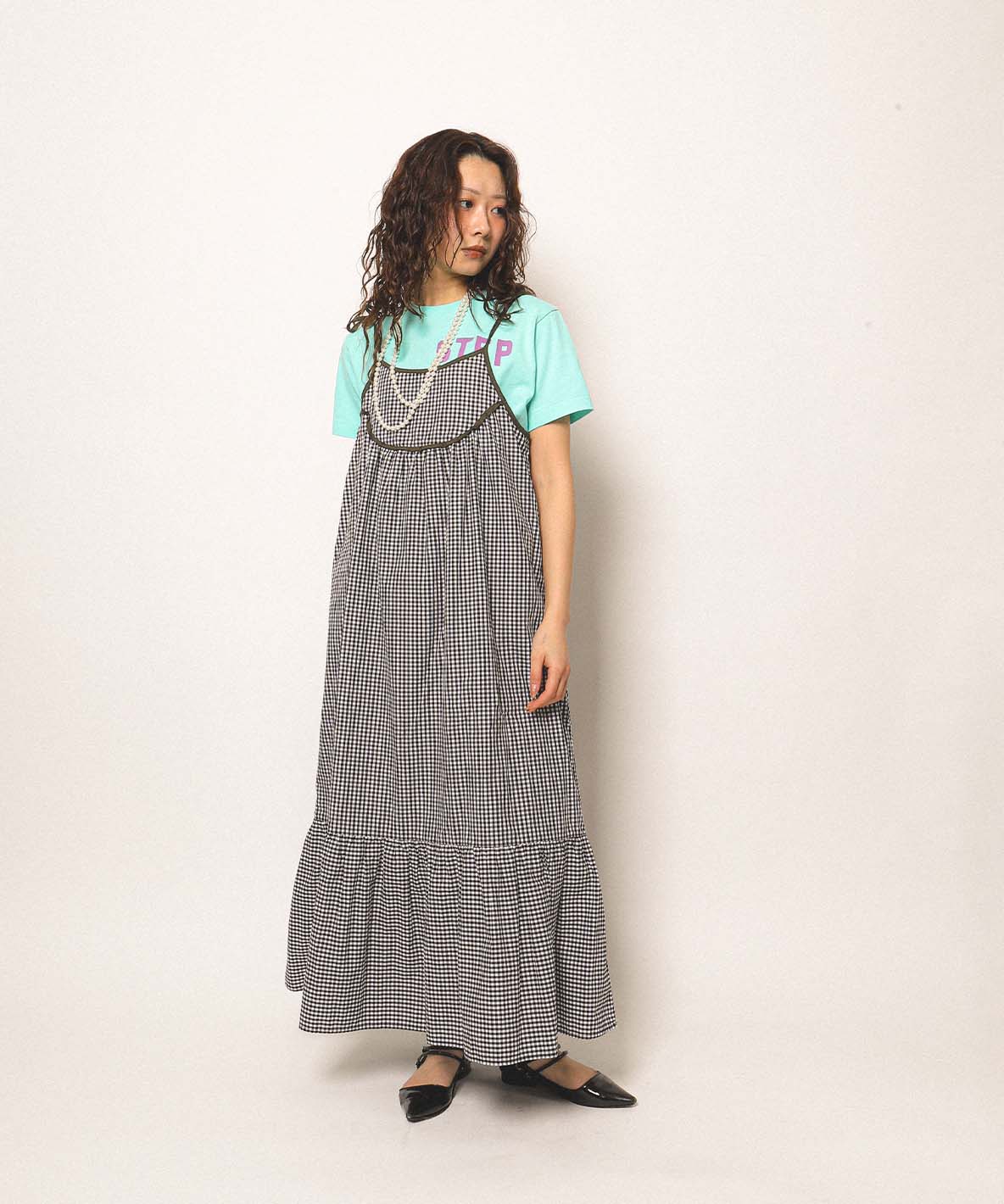 GOTOhollywood 半袖ワンピース ゴートゥーハリウッド GO TO HOLLYWOOD Broadcloth St(508522531