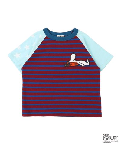 デニムダンガリー DENIM DUNGAREE SNOOPY Striped T