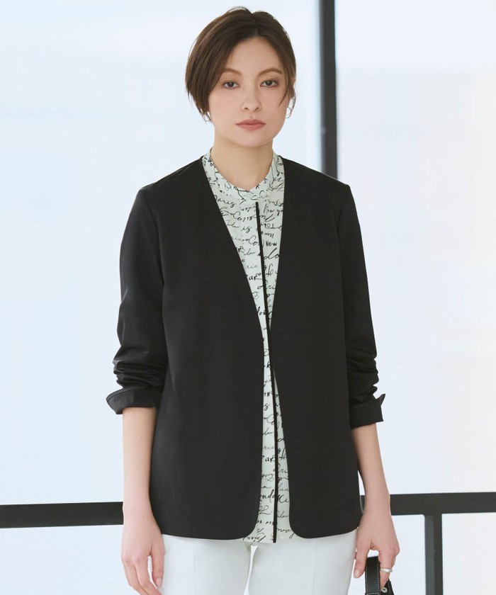 ★新品★定価4.5万★ICB エステルメモリータフタブルゾン4Mジャケットコート 洗える】 エステルメモリータフタ ブルゾン / ICB | ファッション通販